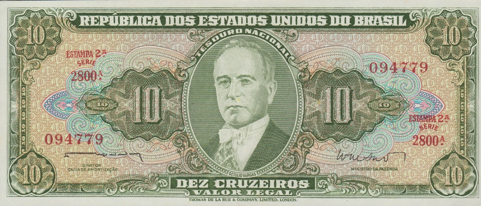 Imagem da frente da cédula